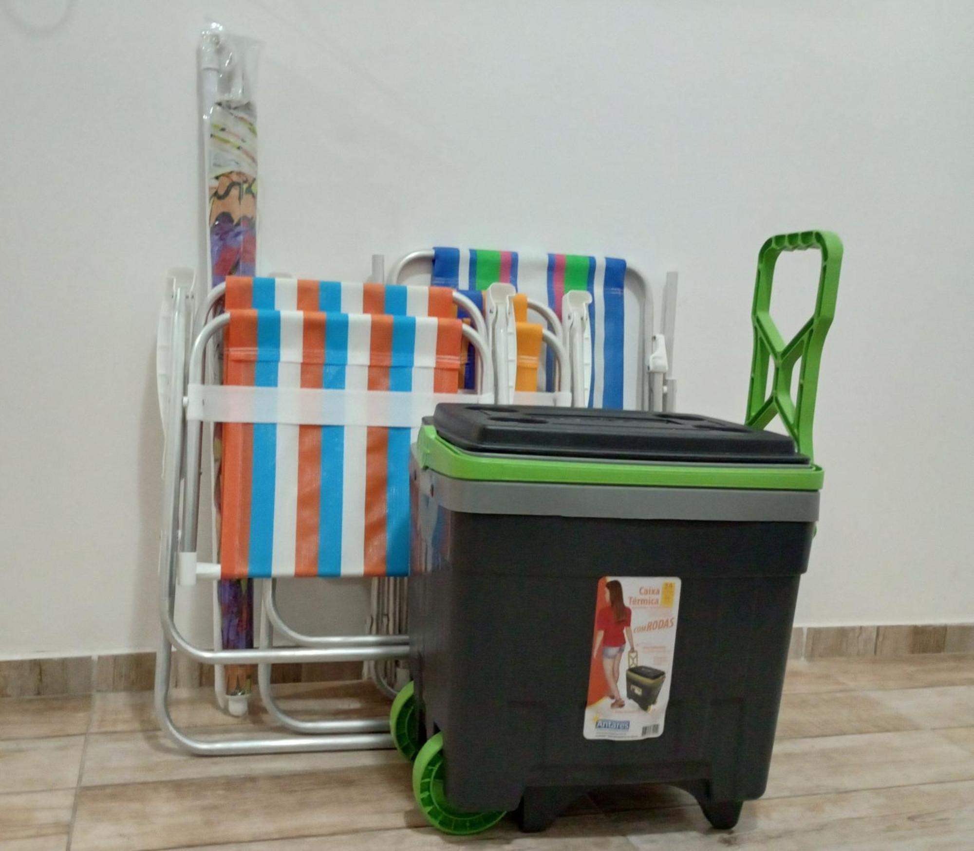 Quadra Praia 70 M Do Mar Santos  Rom bilde